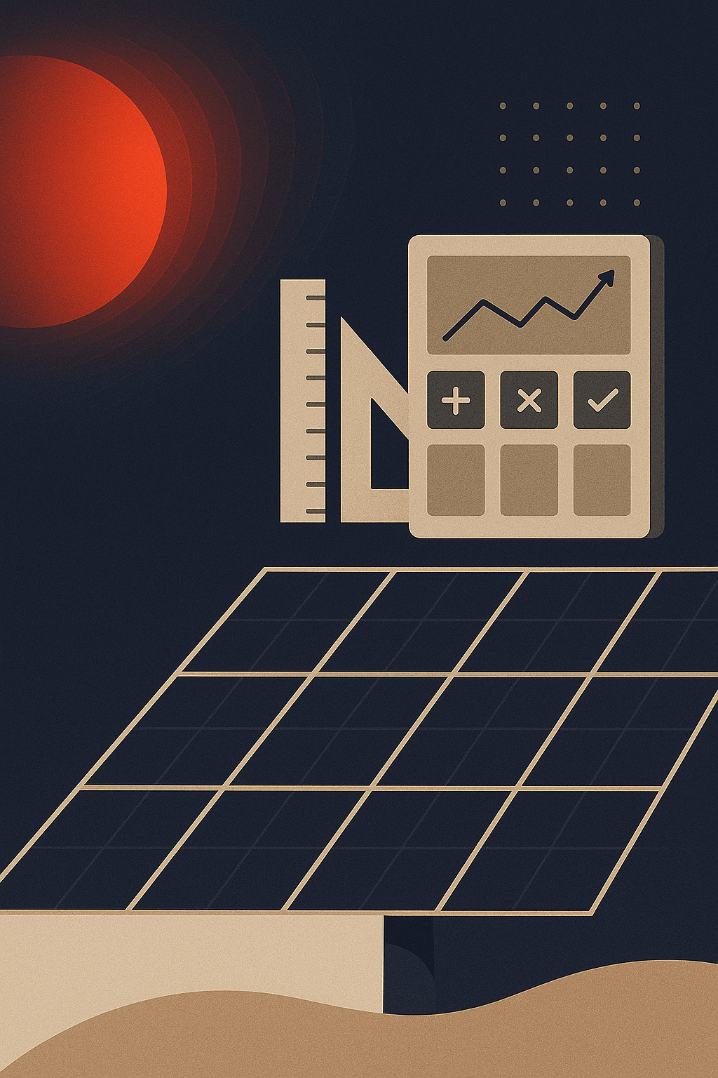Solar Energy Background