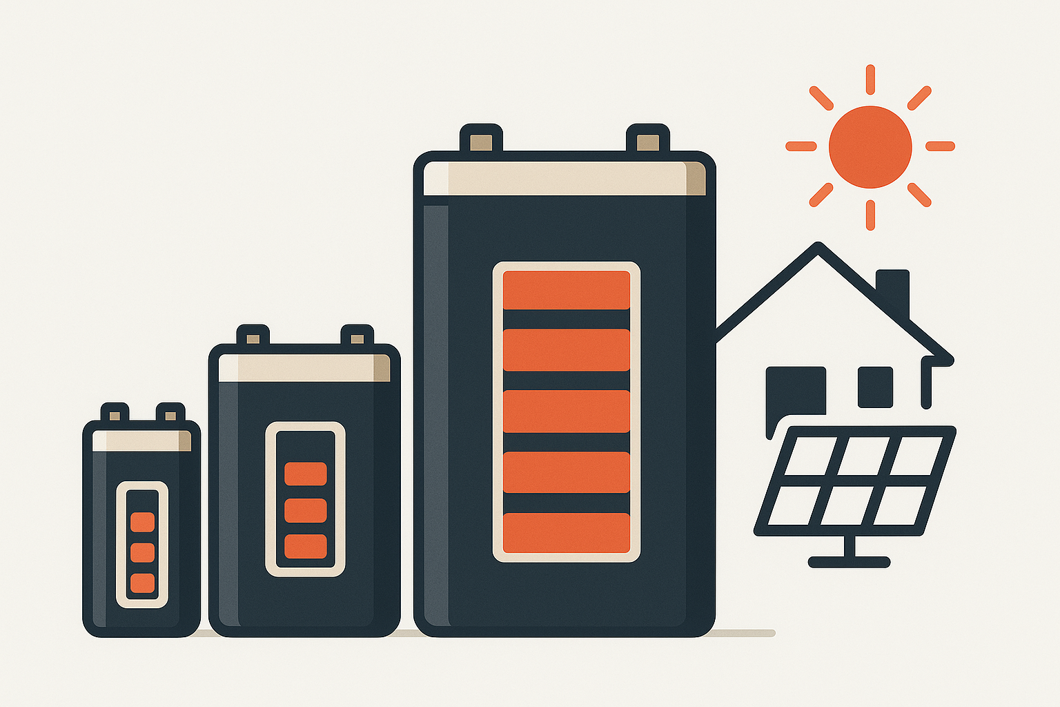 Dimensionamiento de baterías solares